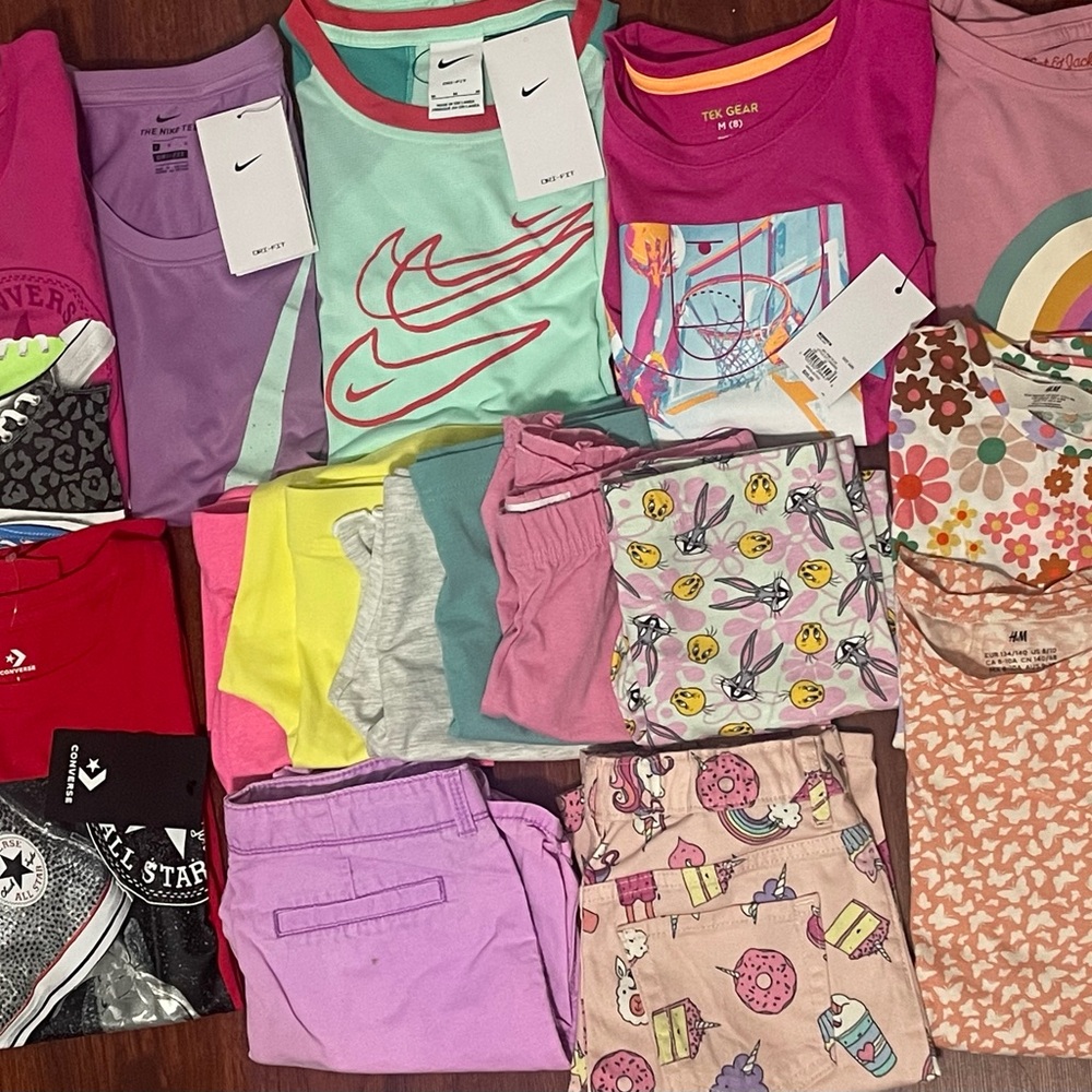 Nike,Converse, H&M, Primark Kids Clothing Bundle